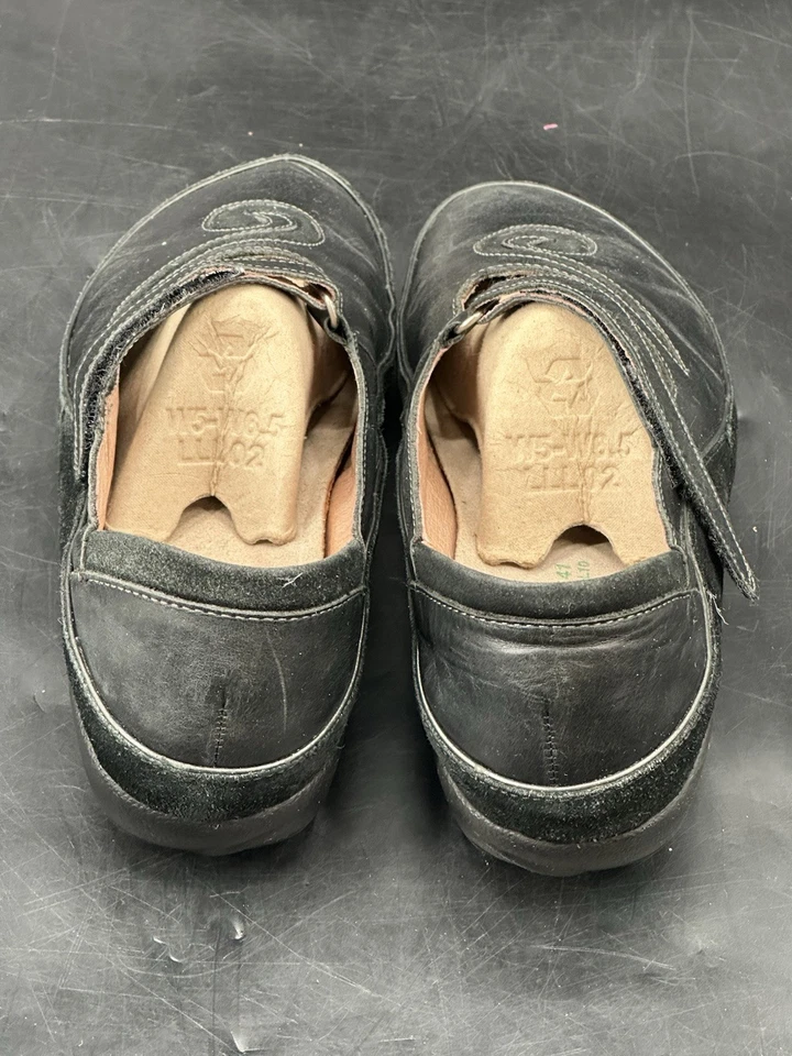 Zapatos Mary Jane NAOT Matai para mujer de gamuza negra/cuero negro talla 41 Foto 4 de 4