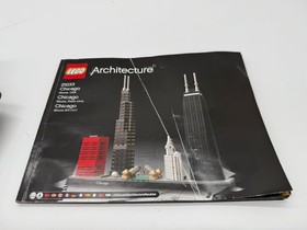 LEGO ARCHITECTURE - CHICAGO 21033 Complete with Original Box and Manual