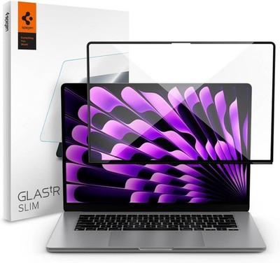 Spigen Tempered Glass Screen Protector [Glas.tR Slim] for Macbook Air 15 inch M5