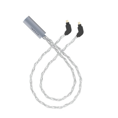 Dekoni Audio Ensemble Post-Split 2-Pin IEM Connectors with SPC Braided Cable
