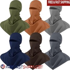 Breathable Summer Sun Protection Balaclava Neck Gaiter Outdoor Sports Activities