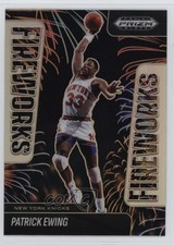 2024-25 Panini Prizm Black Fireworks Silver Prizm Patrick Ewing #20 HOF 0us8