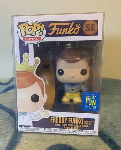Freddy Funko as Batman (Surfs Up) Box of Fun 2019 LE 5000 pc Limited Edition