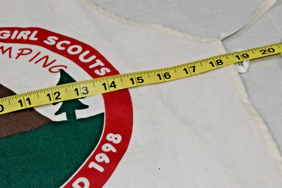 Vintage Apron Innovo 1998 Camp Thunderbird Grant County Girl Scouts New Mexico - Image 3 of 4