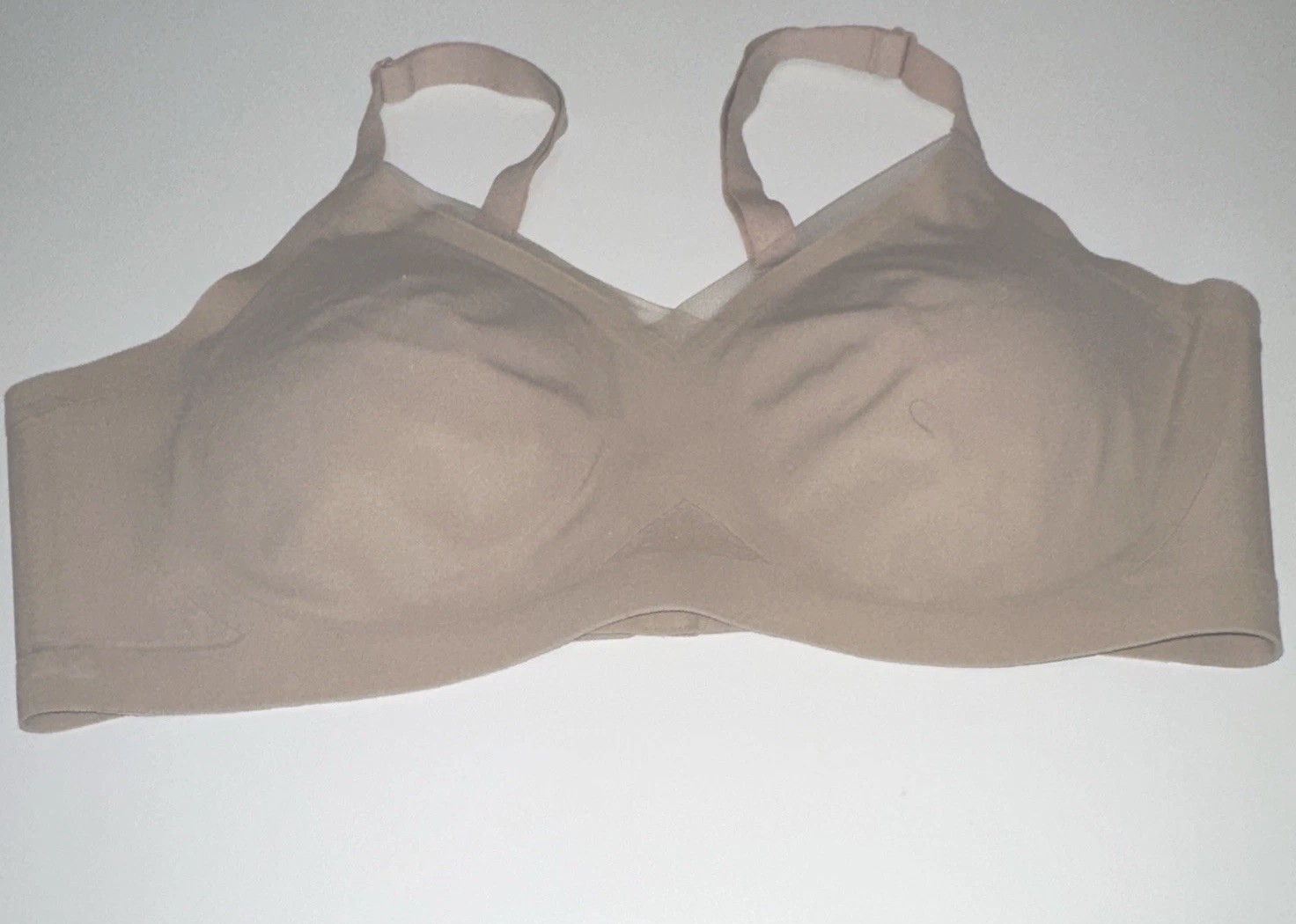 Honeylove Crossover Bra Womens 1X Wireless Adjustable Straps Comfort