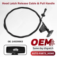 For 1985 1986 1987 CHEVY GMC TRUCK HOOD RELEASE CABLE ASSEMBLY 77-16776-HRC