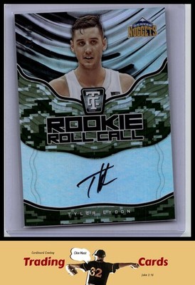 Tyler Lydon 2017-18 Panini Certified #RRC-TL Nuggets Autograph EX/NM+ #'d 4/25