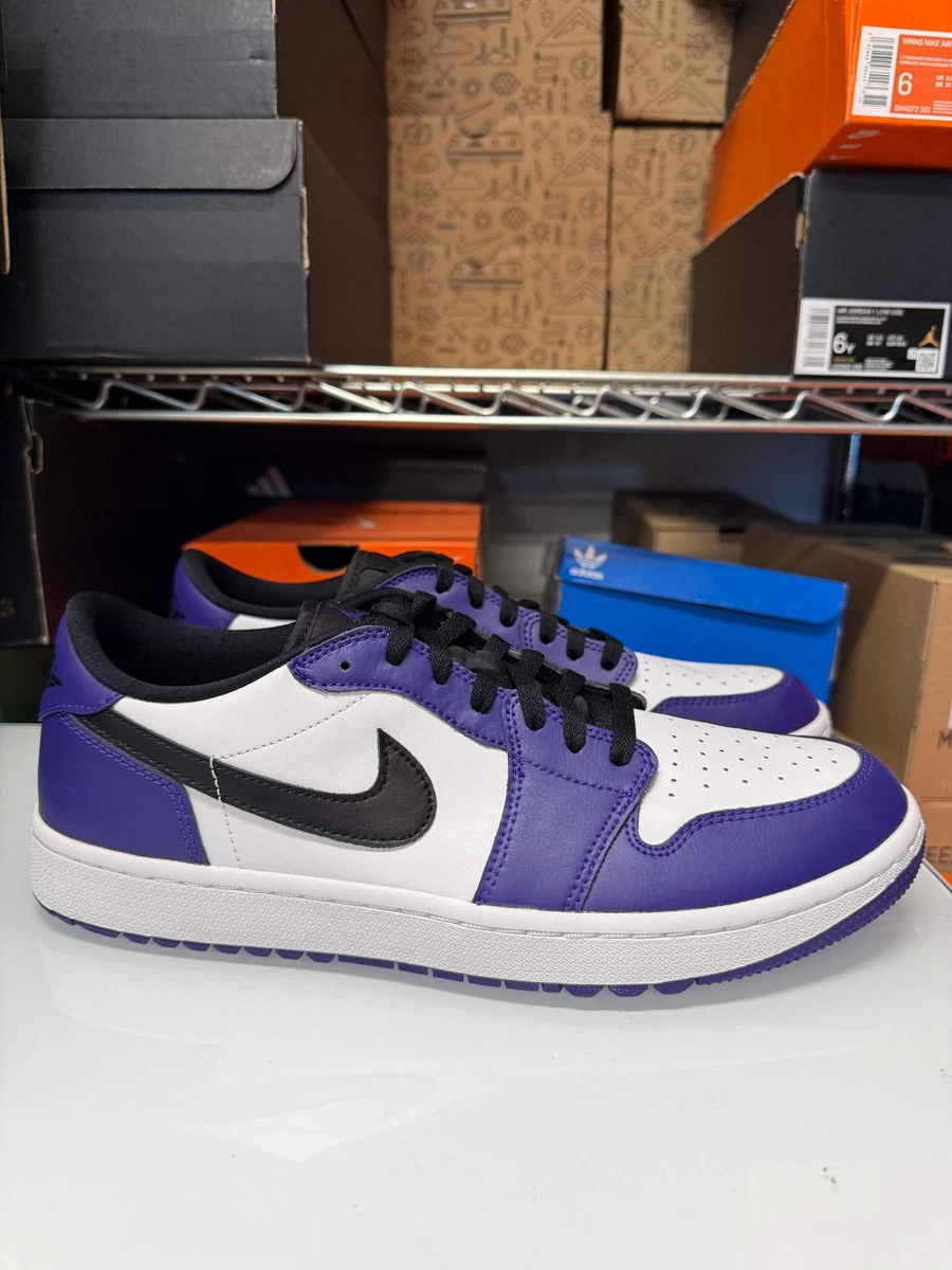 Jordan 1 Golf Low Court Purple for Sale | Authenticity Guaranteed