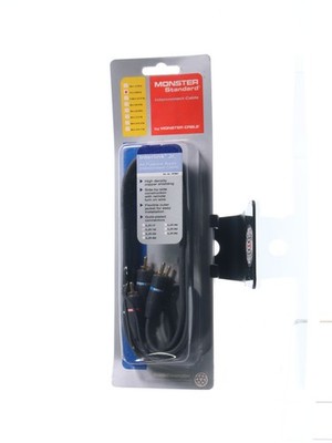 Lot of 2 Monster Standard Interconnect Cable Interlink 1m (39inch)