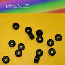 Rubber Bed Plate Grommets 10Pcs For SME 3009 3012 Series III Turntable Tonearm