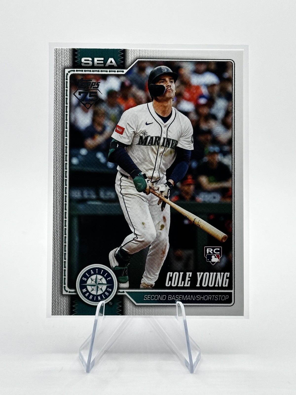 2026 Topps Cole Young #129 Rainbow Foil Seattle Mariners