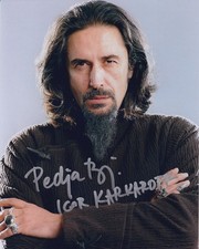 PREDRAG BJELAC signed autograph 20x25cm HARRY POTTER in person autograph COA