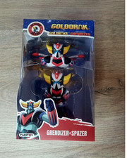 GOLDORAK GRENDIZER FIGURINE SET GOLDORAK DEBOUT & SOUCOUPE PVC 7cm PLASTOY neuf