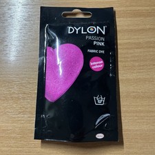 Dylon Passion Pink Fabric Hand Dye 50g Sachet