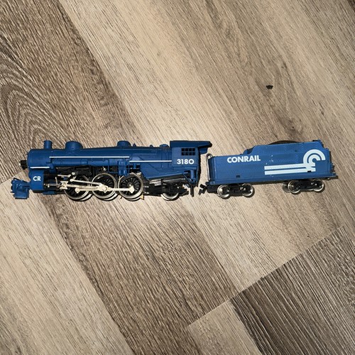 Locomotora de vapor HO Conrail #3180 y licitadora solo 21246 - SIN PROBAR | Condition: For parts or not working