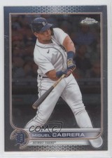 2022 Topps Chrome Sonic Miguel Cabrera #96 0xr2
