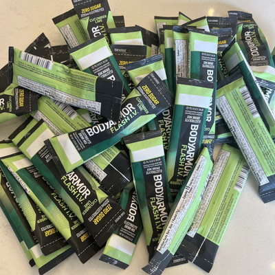 47 ct BODYARMOR Flash IV Electrolyte Cucumber Lime Zero Sugar *No Box/Date* B-18