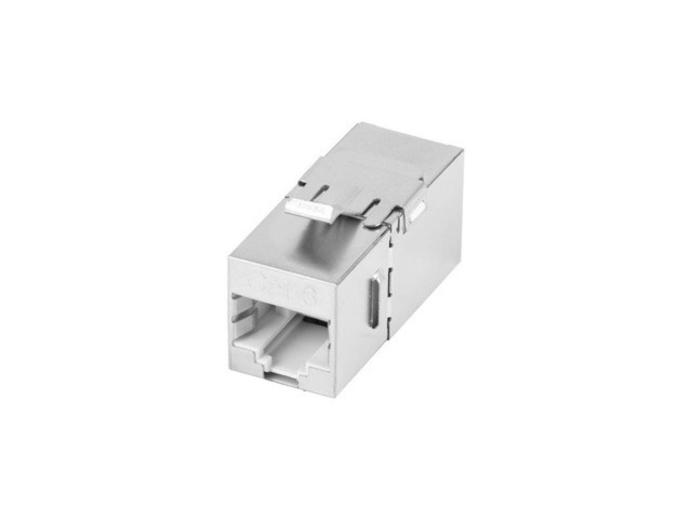 KEYSTONE CONNECTOR SOCKET RJ45-RJ45 CAT.5E FTP 90 KSF5-3090