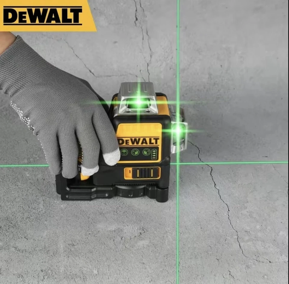 DEWALT DW089LG Laser Level Self-Levelling, 12-Line, 360-Degree Green Beam - Image 2 of 4