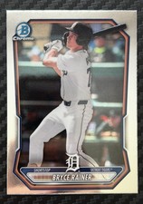2026 Bowman Chrome Bryce Rainer Bcp-99 Detroit Tigers Rookie