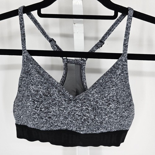 Brassière De Sport Justice Fille – Emoji Love Pizza WiFi – Gris – Taille 7/26 – Neuf Sans étiquette