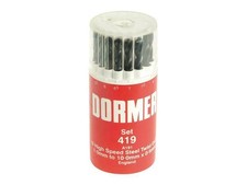 Image of Dormer A191 No.419 Metric Hss Drill Set Of 19 1.0-10.0 X 0.5Mm DORSET419