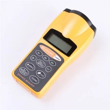 Digital LCD Ultrasonic Tape Laser Meter Pointer + Distance Measurer Range 60FT {