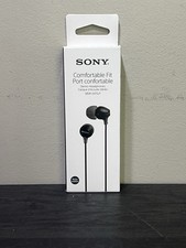 Sony MDR-EX15AP In-Ear Earbud with Microphone - Black MDREX15AP/B 