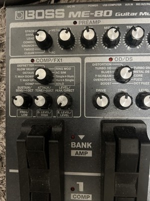 Boss ME-80 Multi-Effect Electric Guitar Pedal