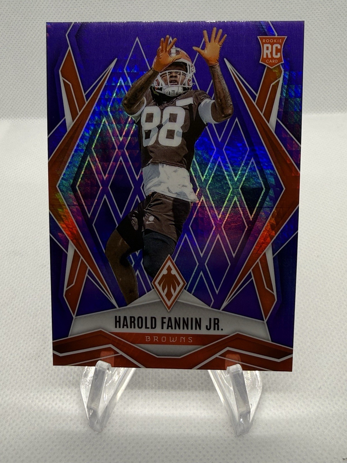 2025 Panini Phoenix - Rookies Harold Fannin Jr. #217 (RC) Purple Hyper /249