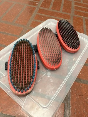 SWIX Oval Brush Set - Copper, Nylon, Horsehair - Used