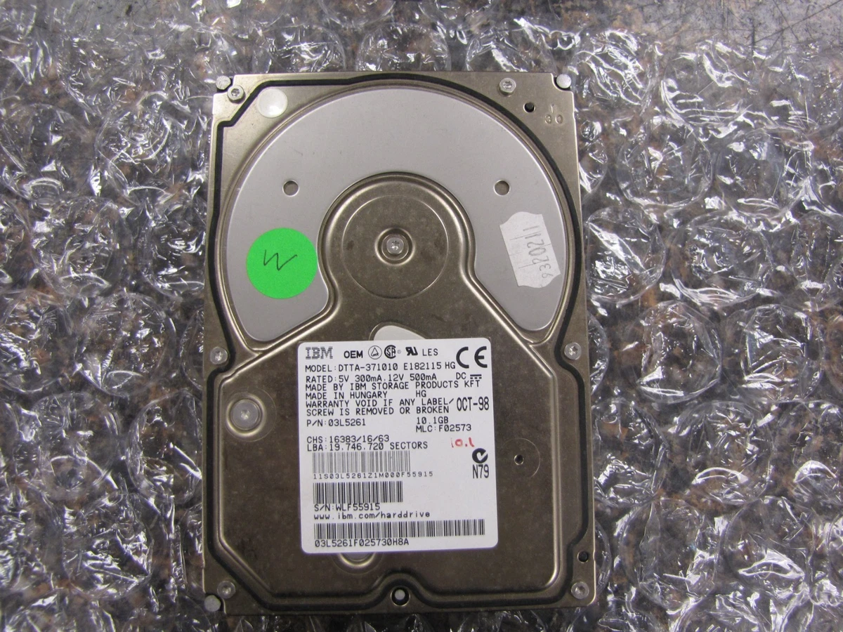 IBM 10 GB Internal Hard Disk Drives for sale | eBay
