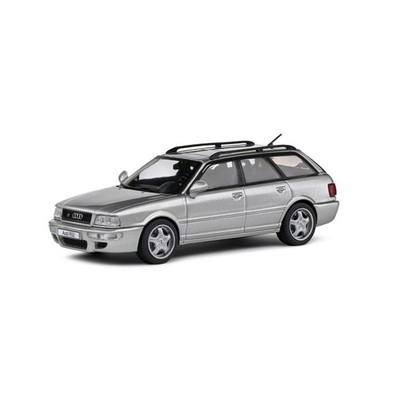 SOLIDO 4310104 MINIATUR AUDI AVANT RS2 POLARSILBER 1/43