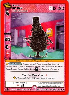 Hat Man 008/165 Gold UFO First Edition MetaZoo Near Mint