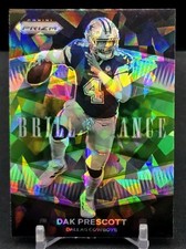 DAK PRESCOTT 2021 Panini Prizm GREEN ICE BRILLIANCE #B-4 Dallas Cowboys