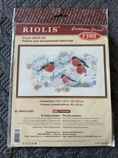 RIOLIS 1388 "Frosty Morning" Counted Cross Stitch Kit Needle AIDA 17 Colors