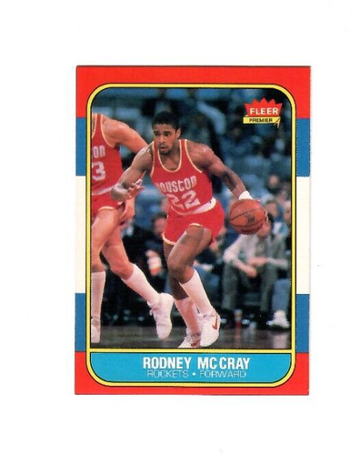 Rodney McCray 1986-87 Fleer Houston Rockets Basketball Card #71 | eBay