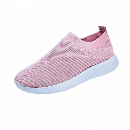 NEU Damen Slip On Halbschuhe Slipper Sockenschuhe Jogging Turnschuhe Sneakers DE - Bild 14 von 22