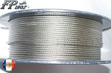 Cable 4mm inox 316 Souple 7x19 VENDU AU METRE inox 316 - A4