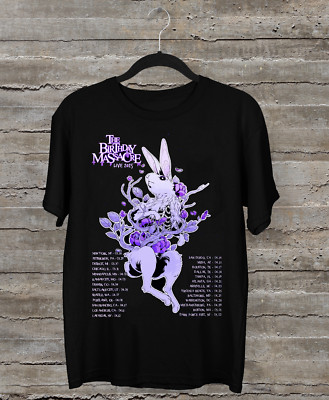NEW The Birthday Massacre Live 2025 Concert Black All Size Shirt KK121