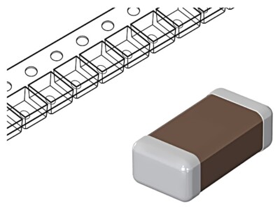20X GJM0335C1H1R2BB01D Capacitor: ceramic MLCC 1.2pF 50V C0G ±0.1pF SMD 0201