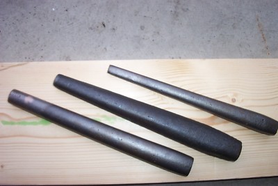 Blacksmith, Knifemakers Tomahawk, Large Hammer and Mouse ax Drift Set (3 Pcs).
