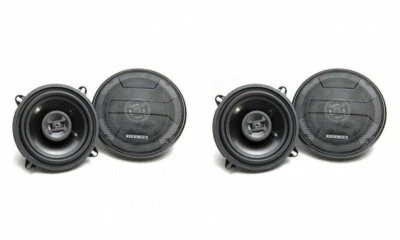 4x Hifonics ZS525CX Zeus Series 400W 5.25" 2-Way Coaxial Car Audio Speakers
