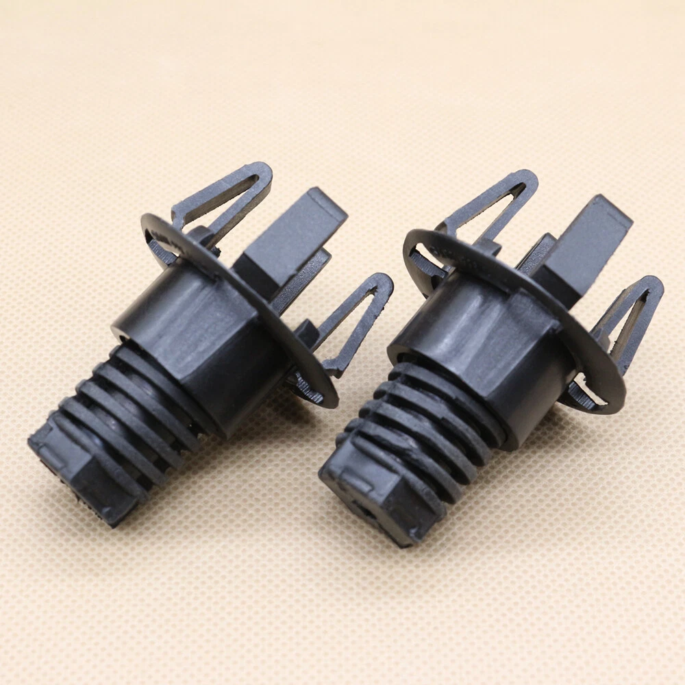 Hood Cushion Buffer Stop Set of 2 Rubber Bumpers For Benz CLA250  