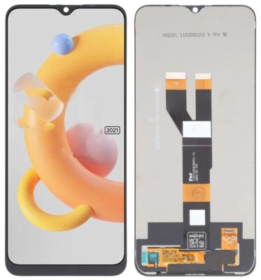 Original REALME C11 2021 RMX3231 LCD + Touchscreen Display (REF) Schwarz