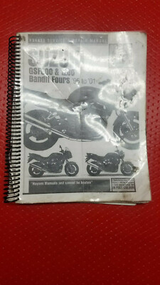 95-99 Suzuki GSF600 Bandit Shop Service Repair Manual 99500-35044