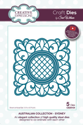 NEW - CREATIVE EXPRESSIONS - SUE WILSON DIES, STAMPS - JANUARY 2016 COLLECTION - Picture 5 of 24