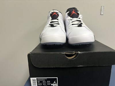 Size 12 - Air Jordan 6 Retro Golf Low White Infrared | eBay