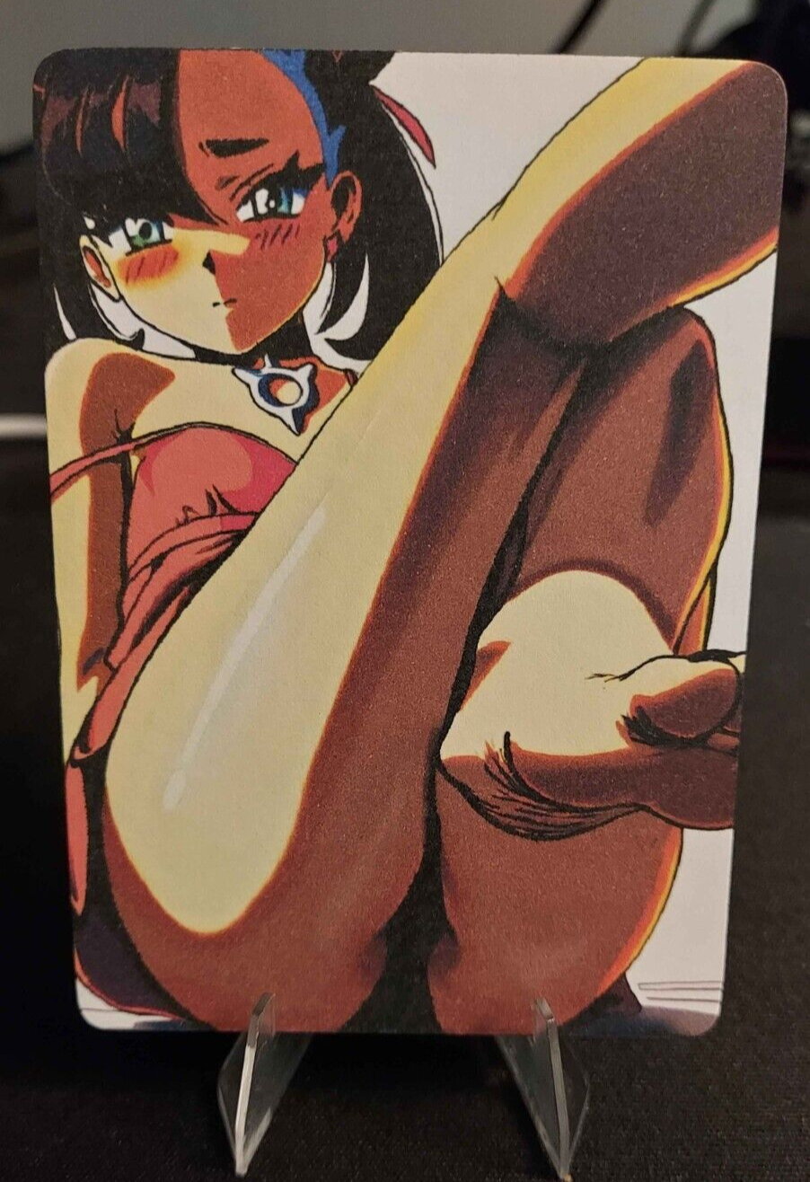 Marnie Full Art Goddess Story Pokemon Anime Waifu Trading Card