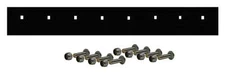 8' Steel Cutting Edge Kit with bolts, 96"L x 6"H x 3/8" thick for Western 49080 